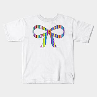 COLORED BOW Kids T-Shirt